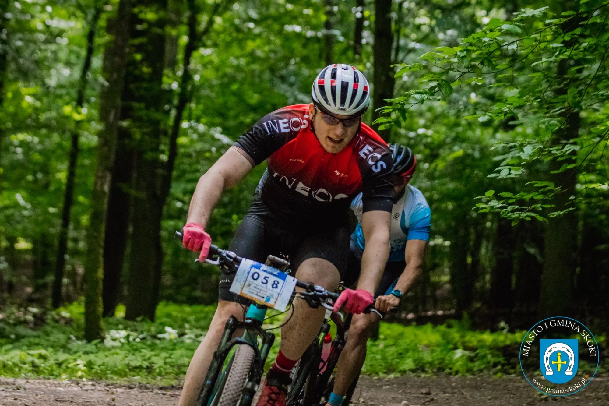 Maciej Moczyński na pierwszych wyścigach MTB po powrocie do kolarstwa, 2020